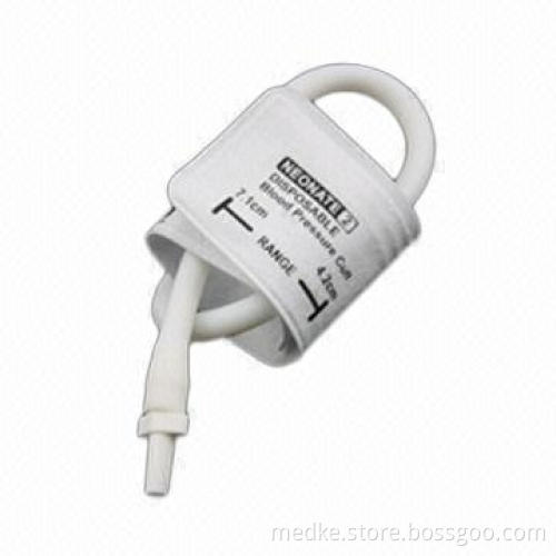 Neonate Disposable NIBP Cuff, Single Tube 4.2-7.1cm